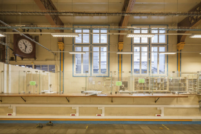 Dominique Perrault Architecture, poste du louvre